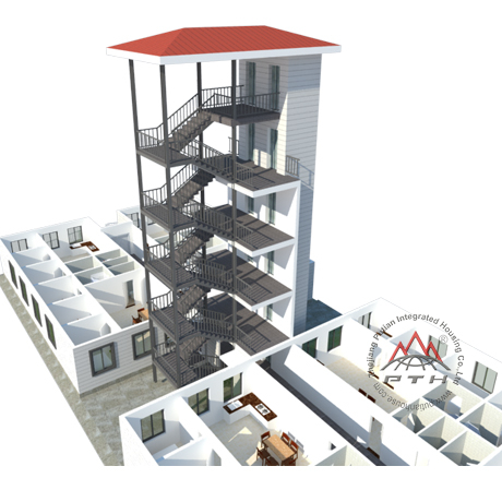 Construcción de viviendas prefabricada de varios pisos
