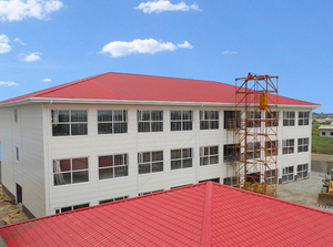 Hotel ligero de la estructura de acero en Gabón